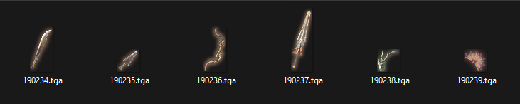 Vernal Animated level 30 weapons