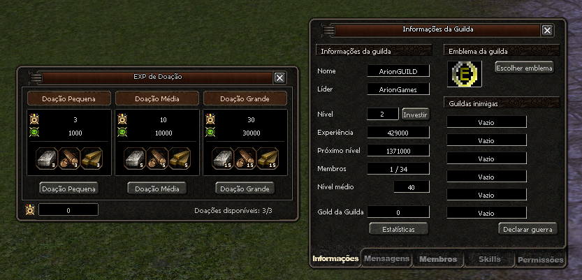 Guild Donation Official System